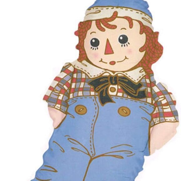 1 RAGGEDY ANDY SUPER SHAPE FOIL MYLAR BALLOON NEW - Picture 2 of 3